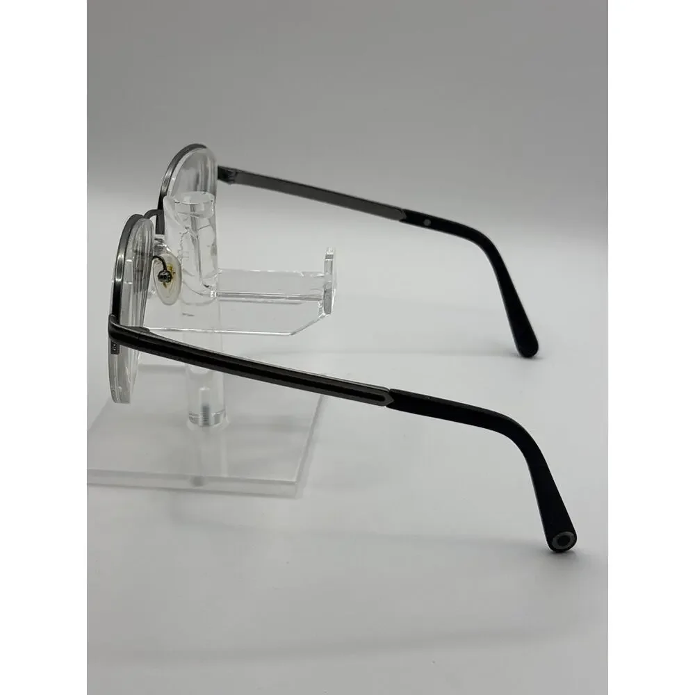 Bvlgari 1114 195 Gray Rimless Eyeglass Frames 52-22 145 Designer Italy